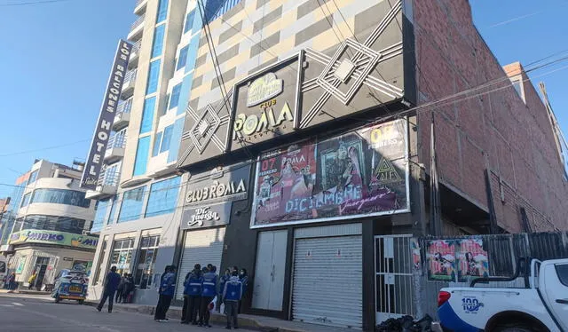 Puno. Discoteca Club Roma de Yarita Lizeth, ubicado en Juliaca, estará cerrado por un mes. 