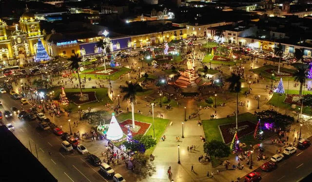  Festival de Luces y Colores de Trujillo 2022. Foto: Ozono Televisión-Trujillo    