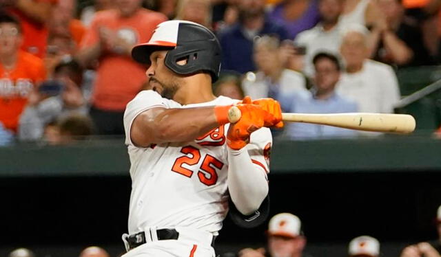 Anthony Santander es uno de los pilares de los Baltimore Orioles. Foto: MLB   