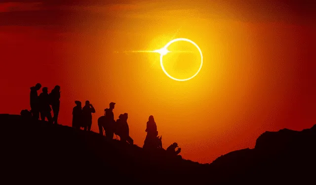 Eclipse solar en Guatemala 2023