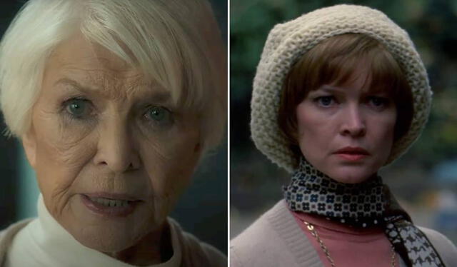 Ellen Burstyn vuelve a la franquicia con su histórico personaje de Chris MacNeil. Foto: composición LR/Universal Pictures/Warner Bros. Pictures   