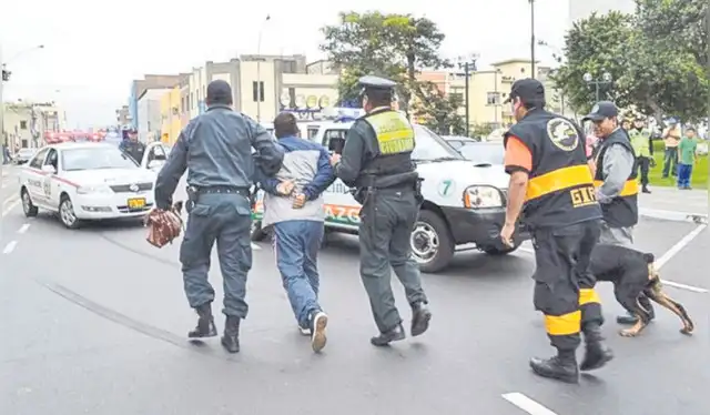¡Alto! La delincuencia había ganado terreno en el Cercado. Foto: difusión ¡Alto! La delincuencia había ganado terreno en el Cercado. Foto: difusión