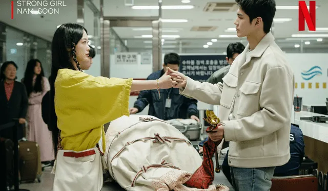 'Nam Soon, una chica superfuerte' es una serie de 16 capítulos. Foto: Netflix Korea   