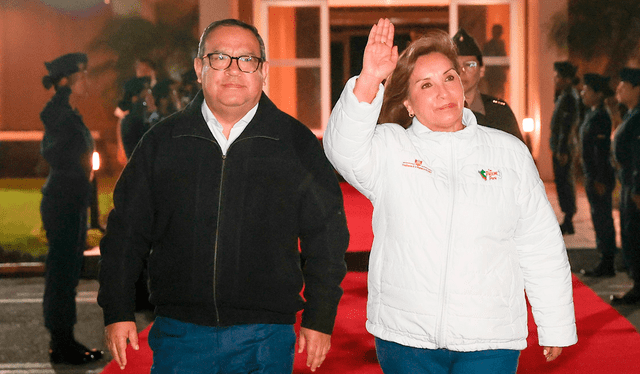 Dina Boluarte y Alberto Otárola se encuentran en Europa. Foto: Presidencia de la República 