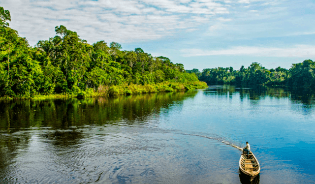  Loreto es la región que limita con Ecuador, Colombia y Brasil. Foto: Andina   