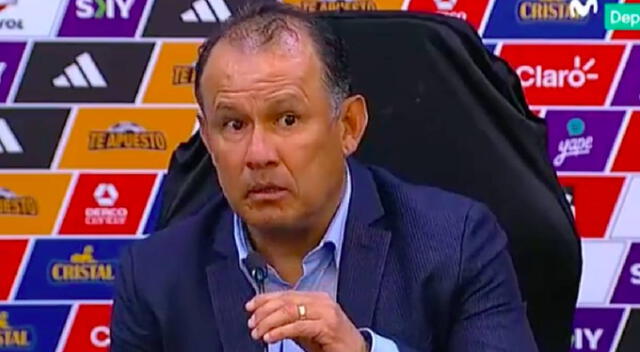  Juan Reynoso declaró en conferencia de prensa. Foto: captura de YouTube   