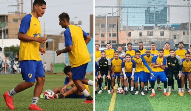 Luis Joao Farías juega actualmente en el club Deportivo Maristas de Huacho. Foto: composición LR/Instagram/Deportivo Maristas   