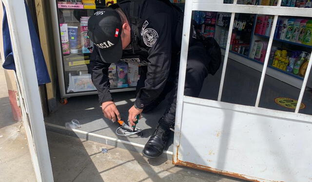 Delincuentes dejan artefactos explosivos para atemorizar a sus víctimas. Foto: La República Delincuentes dejan artefactos explosivos para atemorizar a sus víctimas. Foto: La República