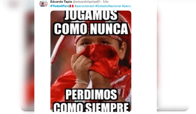 Los memes de la derrota de Perú contra Argentina inundan las redes sociales. Foto: composición LR/ Twitter   