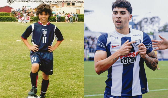 Franco Zanelatto desde pequeño se inclinó por el fútbol. Foto: composición LR/La República/difusión   