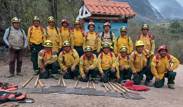 Incendio fue controlado. Foto: Ministerio de Cultura   