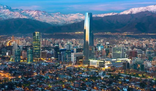  Santiago, Chile. Foto: chile.travel  