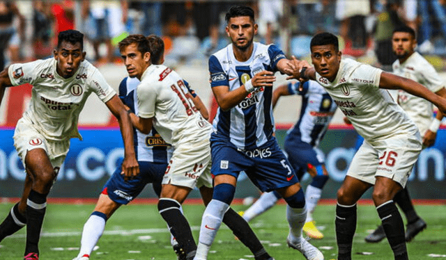 Alianza Lima 'AL', Universitario de Deportes 'U'