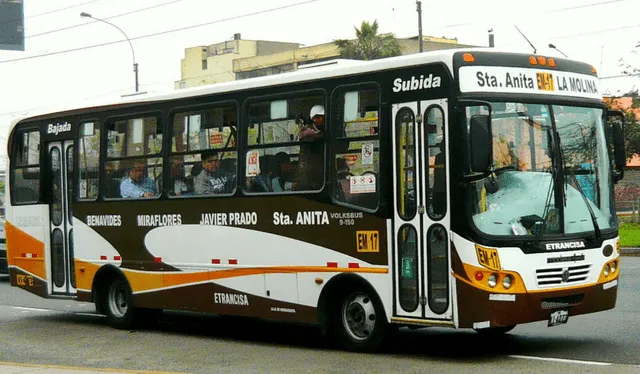 La ruta EM 17 conecta los distritos de Santa Anita y Miraflores. Foto: Nitro.pe   