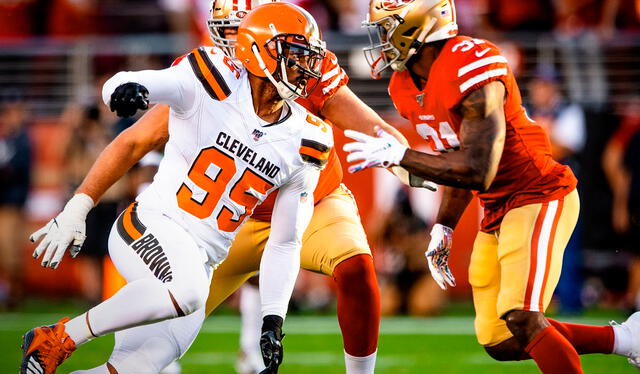 Los San Francisco 49ers perdieron su invicto ante los Cleveland Browns en la semana 6. Foto: Browns/Facebook   