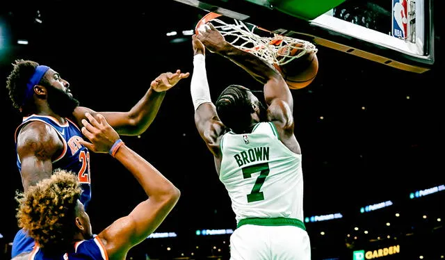 Los Celtics vencieron 123-110 a los Knicks en un juego de pretemporada. Foto: Boston Celtics   