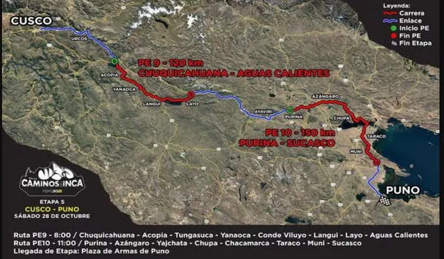  Etapa 5 del Rally Caminos del Inca 2023. Foto: difusión   