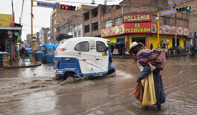 Ciudad se inunda por no tener drenaje. Foto: La República   