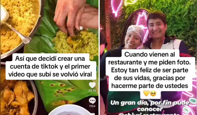 La evolución del emprendimiento de una joven de 23 años. Foto: composición LR/TikTok/@shivri.restaurante La evolución del emprendimiento de una joven de 23 años. Foto: composición LR/TikTok/@shivri.restaurante