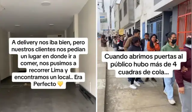 Shivri tuvo mucha acogida cuando abrió sus puertas a sus clientes. Foto: captura TikTok/@restaurante.shivri Shivri tuvo mucha acogida cuando abrió sus puertas a sus clientes. Foto: captura TikTok/@restaurante.shivri