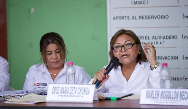  Congresista Maricruz Zeta, presidenta de la comisión de agricultura. Foto: La República<br><br>    