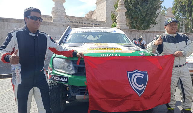  Raúl Coyo e Iván Figueroa, con los colores de Cienciano. Foto: Wilder Pari/URPI-LR<br><br>    