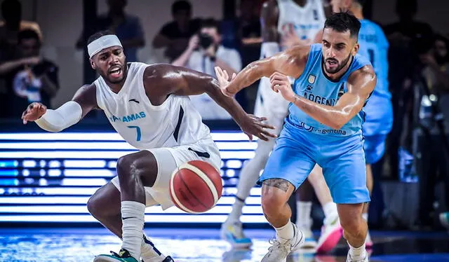 Argentina cayó con Bahamas en la final del Torneo Preclasificatorio de Baloncesto y quedó fuera de París 2024. Foto: FIBA   