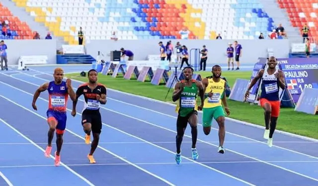 Guyana compitió en varias disciplinas de atletismo. Foto: captura de YouTube    