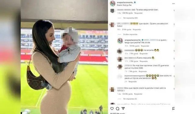 Ana Paula Consorte enfurece contra usuaria que criticó su deseo de convertirse en madre. Foto: Instagram/Ana Paula Consorte   