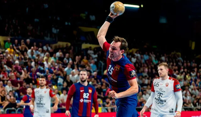 El Barcelona llega de caer en la EHF Champions League ante el Veszprem y de ganar en la LIga ASOBAL. Foto: FC Barcelona   