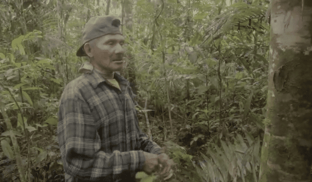 Amadeo García García vive en la cuenca del río Tigre, en la selva. Foto: captura de Facebook/Mincul   