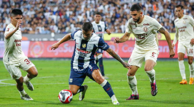 Universitario derrotó 2-0 a Alianza Lima. Foto: La República   