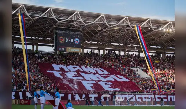 El pueblo venezolano tiene fe en la selección. Foto: la Vinotinto   