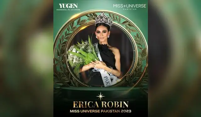 Erica Robin es la Miss Universo Pakistan 2023. Foto: Instagram  