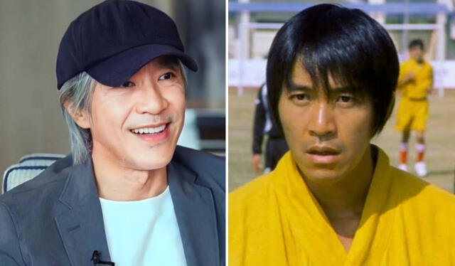 Así luce Stephen Chow 23 años después de 'Shaolin Soccer'. Foto: composición LR/Fanpage de Stephen Chow/MIRAMAX FILMS   