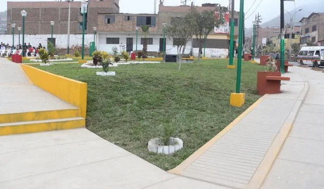 Parque en Payet. Foto: Gobierno del Perú   
