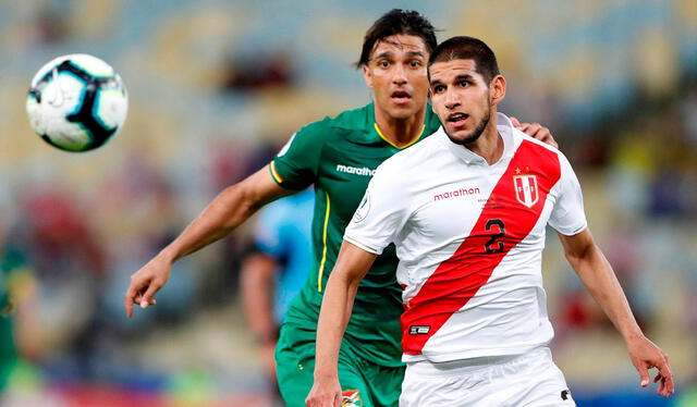  Perú vs. Bolivia se miden en La Paz. Foto: EFE.    