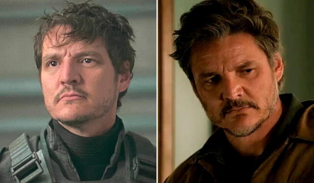 Pedro Pascal interpretó a Din Djarin en ‘The Mandalorian’ y a Joel Miller en ‘The Last of Us’. Foto: composición LR/Disney+/HBO   