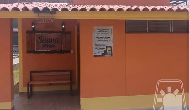  El servicio de sauna fue reaperturado en el complejo turístico. Foto: Complejo turístico Baños del Inca    