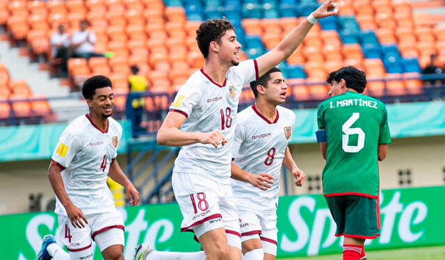 Venezuela llega de igualar 2-2 con México en un juego que se resolvió en los últimos minutos. Foto: FVF   