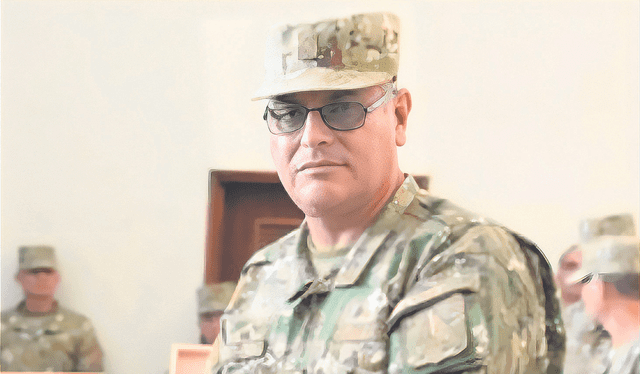 El jefe. Titular del Servicio de Material de Guerra del Ejército, general EP William Lozano Flores. Foto: difusión    