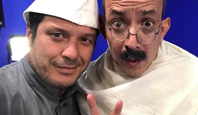 Lucho Cáceres le deseó lo mejor a su amigo Christian Ysla en 'El gran chef: famosos'. Foto: Lucho Cáceres/Facebook    