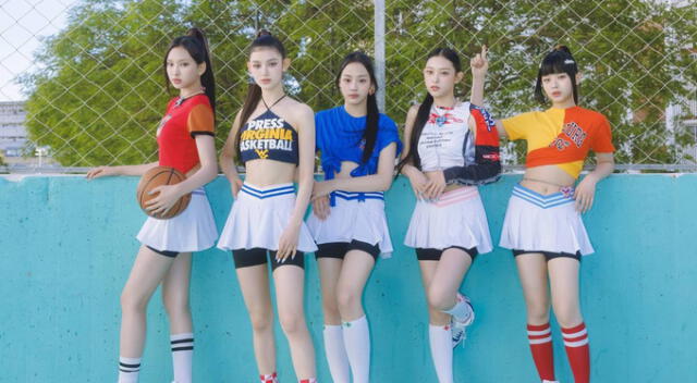  NewJeans, el grupo femenino de K-Pop. 