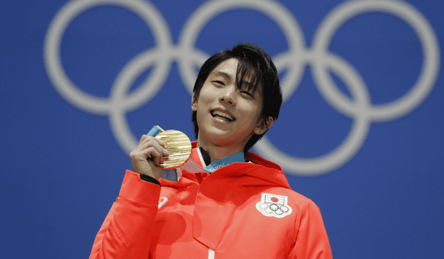 Yuzuru Hanyu, doblemente campeón olímpico de patinaje sobre hielo. Foto: Agencia EFE 