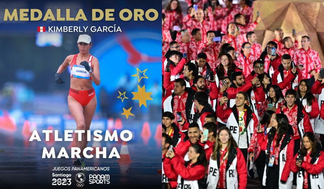 Perú tuvo destacados logros en diferentes disciplinas en los Juegos Panamericanos Santiago 2023. Foto: composición LR/difusión/Andina   