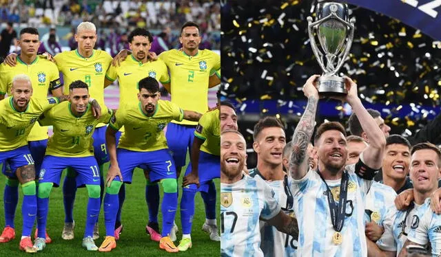 Brasil vs. Argentina es uno de los partidos por Eliminatorias 2026. Foto: composición LR/StudioFútbol/Meer   