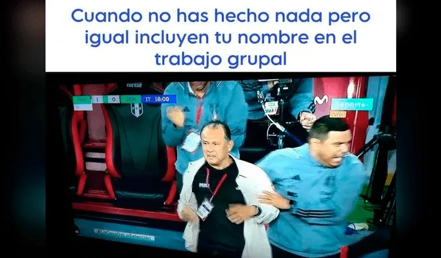  Estos son los más graciosos memes del partido Perú-Venezuela. Foto: Twitter   