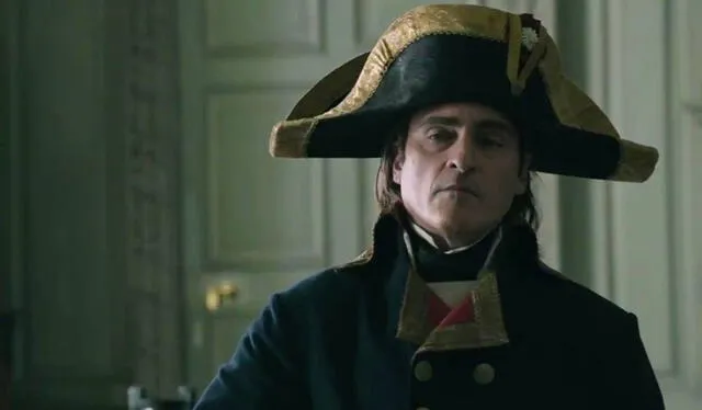 Joaquin Phoenix como Napoleón Bonaparte. Foto: Apple TV+   