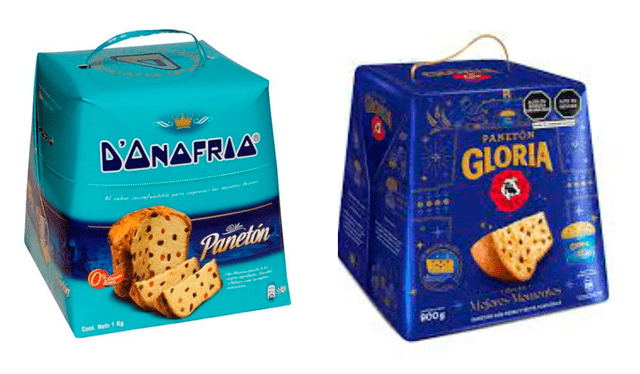  Panetones más conocidos en Perú: D'Onofrio y Gloria   