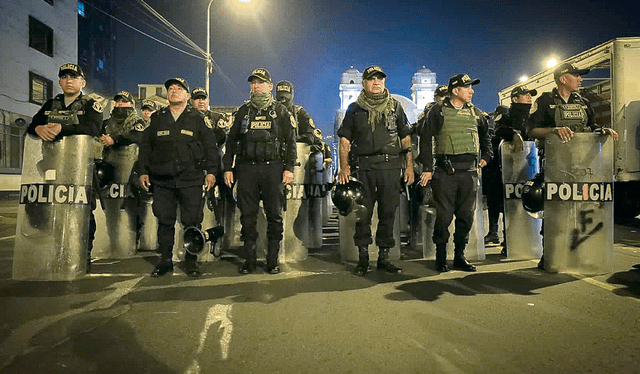  Apoyo. Policía resguardará zona rígida y a serenos de MML. Foto: difusión   